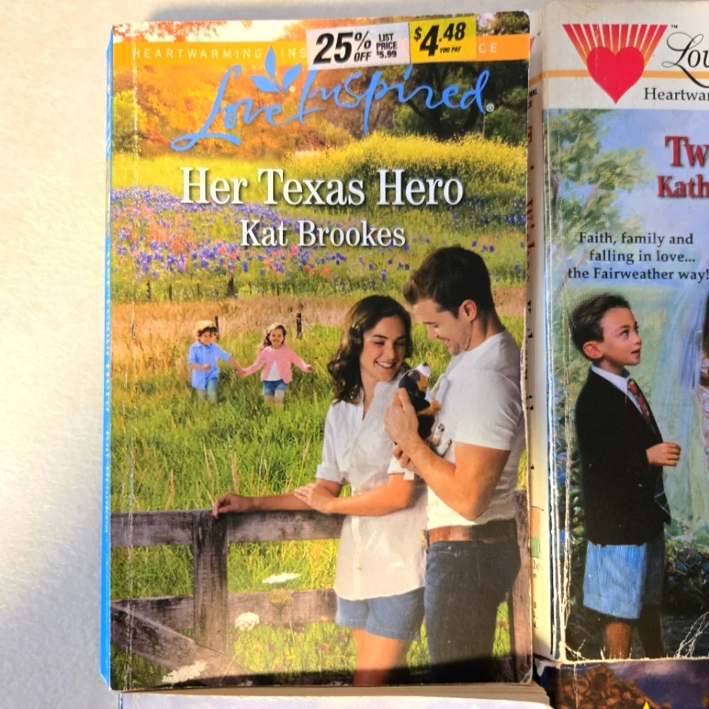 🌞4 Love Inspired Novels CHRISTIAN ROMANCE